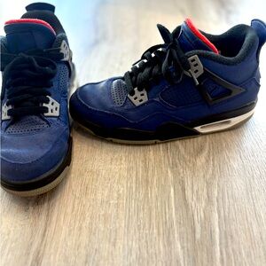 Youth boys size 5.5 Nike Air Jordan shoes. Hardly worn.